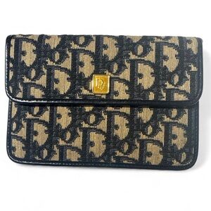 Vintage Dior Trotter Monogram Pouch